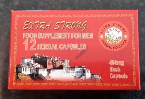 XS12 (12 pack) Extra Strong 450mg Capsules